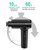 Medcursor Massage Gun - High Intensity Brushless Motor, Handheld Percussion Deep Tissue Massager with 6 Massage Heads for Sore Muscle and Stiffness, Gifts for Father/Dad (Black)