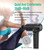 Medcursor Massage Gun - High Intensity Brushless Motor, Handheld Percussion Deep Tissue Massager with 6 Massage Heads for Sore Muscle and Stiffness, Gifts for Father/Dad (Black)