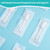 dearlomum 96PCS Baby Tongue Cleaner, Newborn Toothbrush Bulk Pack