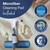 Bona Spray Mop Air - Includes Multi-Surface Floor Cleaner Concentrate and Microfiber Pad - Lemon Mint Scent - Lightweight & Compact Mop