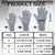Patelai 12 Pairs Microfiber Dusting Gloves for Plants Leaf, Medium