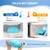 Comfytemp Ankle Foot Ice Pack Wrap for Plantar Fasciitis Relief, Reusable