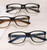 JJWELL 3 Pack Reading Glasses for Men Blue Light Blocking with Spring Hinge