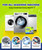 5X Power Deep Cleaning Washing Machine Cleaner Tablets, No More Odor & Pet Fur Enzyme Washing Machine Cleaning Tablets, Washer Cleaner For HE Top Front Load, Septic Safe, 24 Counts/1 Year Supply