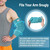 Comfcube Elbow Ice Pack for Tennis Elbow, 2 Hours Cold Compression Therapy