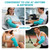 Comfcube Elbow Ice Pack for Tennis Elbow, 2 Hours Cold Compression Therapy