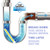 SANI 360° Sani Sticks Drain Cleaner & Deodorizer, 72 Count, Lemon