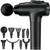 APHERMA Massage Gun, Muscle Massage Gun for Athletes Handheld Electric Deep Tissue Back Massager, Percussion Massage Device for Pain Relief with 30 Speed Levels 9 Heads Black