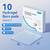 Dimora Hydrogel Burn and Wound Dressing 4" x 4" - Hydrogel Nipple Pads Instant Cooling Relief for Minor Burns & Wounds, Soothing Moist Burn Pads for 1st-2nd Degree Burns, Cuts, Abrasions, (10 Count)