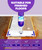 5X Cleaning Power Mop Refills for Swiffer Power Mop, 500+ Strips Multi-Surface PowerMop Refill Pads, 30 Count Disposable Powermop Wood Mops, Replacement Mopping Pad for Floor Cleaning