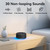 Sound Machine White Noise Brown Noise Machine Night Light 30 Non Looping Sounds 12 Lights 5 Timers Sleep Sounds Machine 36 Adjustable Volume Memory Function for Baby Kids Adult Home Office Travel