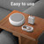 Small Sound Machine Mini White Noise Machine for Baby Kids Adult with 32 Soothing Sounds 32 Volume Levels Sleep Brown Noise Machine for Travel Office Privacy with 4 Timer & Memory