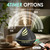 500ML Essential Oil Scent Diffuser: Remote Control &14 Colors LED - Black