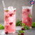 Glotoch 1000 PCS Individually Wrapped Clear Plastic Straws, 10.25'' Long