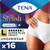 TENA Women Super Plus Underwear, Heavy Absorbency, Large, 37-50 in, 16 ct