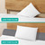 Vekkia Twin Wedge Pillow Headboard/Bed Wedge Pillow for Headboard/Bed Gap Filler/Headboard Pillow,Pillow Wedge for Headboard Gap(0-6"),Stop Loosing Your Pillows,Phone(Gray 39"x10"x6")