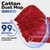 Matthew Cleaning 36'' Industrial Strength Cotton Dust Mop Refill Washable Replacement Heads for Residential & Commercial Use Fit Standard Dust Mop Frames, Hardwood, Concrete Floors Red 3 Pack