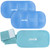 REVIX Large Cold Packs for Injuries, Hot & Cold Compress with 2 Gel Packs