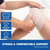 AZEN Premium 10 Pack Elastic Bandage Wrap 6 Inch, Compression Wrap Bandage for Legs, Lymphedema Wraps for Legs, Ankle, Knee, Tummy