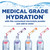 Amazon Basic Care Electrolyte Powder Packets for Rehydration for Kids & Adults, Grape Flavor, 6 Count (Pack of 4)
