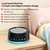 White Noise Machine Night Light Sound Machine with 30 Soothing Sounds 12 Colors Light Sleep Machine for Baby Kids Adults Brown Pink Nosie Machine with 32 Volume Levels for Office Home Travel