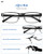 JOLISU 5PCS Reading Glasses Men - Blue Light Blocking Computer Metal Thin Frame Readers For Mens/Women （2.25）