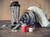VOLTRX Premium Electric Protein Shaker Bottle, Made with Tritan - BPA Free - 24 oz Vortex Portable Mixer Cup/USB Rechargeable Shaker Cups for Protein Shakes
