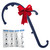 LiBa Back and Neck Massager Trigger Point Hook Therapy Tool Navy