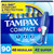 Tampax Compact Pearl Tampons Multipack, LeakGuard Braid & Extendable Applicator, Regular/Super, 90 Ct