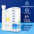 Breathing Exercise Device for Lungs, Lung Exerciser Device – Deep Breathing Trainer for Respiratory Health & Recovery