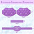 KingPavonini Extra Large Ice Pack for Back Pain Relief, 2 Gel Packs, Purple