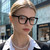 DTIUGUTAE Oversized Square Blue Light Blocking Glasses for Women Men, Anti Glare Computer Glasses, Reduce Eye Strain
