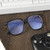 DTIUGUTAE Oversized Square Blue Light Blocking Glasses for Women Men, Anti Glare Computer Glasses, Reduce Eye Strain