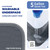 Accompagner Incontinence Bed Pads Washable Waterproof, Ultra-Absorbent Reusable Underpads for Diaper Changing, Nursing, Bedridden, Adults, Seniors, Kids and Dogs (Dark Gray, 4Pack-36" x54")