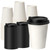 RACETOP Coffee Cups with Lids 12 oz, 100 Pack Disposable To Go Cups