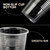 YEEHAW 5 oz Plastic Cups, 500 Pack - Clear Disposable Drinking Water Cups for Cold Beverages, Ideal for Party