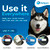 PetLovers Extra Sticky Lint Roller Mega Value Set for Pet Hair Removal, Dog and Cat Lint Remover (8 Pack Refills)