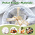 TUXIYA 1000 PCS White Tissue Paper Bulk,14"x20" Tissue Paper for Gift Bags