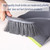 Dust Pan Broom Dustpan Brush - Dust Pans with Brush, Hand Broom and Dustpan Set, Handheld Broom and Dustpan Set, Used to Clean Floors, Tables, Animal Cages, PET Fiber Bristles (3pcs)