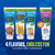 Tanner's Tasty Paste Kids Fluoride Toothpaste, Orange Cream, No Mint, 3-Pk