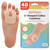 ZenToes U-Shaped Felt Callus Pads, Self-Stick Cushions, 48 Count