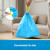 300 Count 15 Micron Extra Thick 4 Gallon Drawstring Small Trash Bags