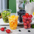 SIUQ 300 Pack 12 oz Plastic Cups, Clear Disposable Drinking Water Cups