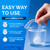 Retainer Cleaner Tablets for Invisalign Approved for Ultrasonic Cleaners -120 Denture Cleaning Tablets for Aligners, Night Guard, Mouth Guard - Denture Cleaner Tablets 4-Month Supply