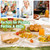 500 Count Plastic Silverware Heavy Duty, 250 Spoons & 250 Forks, BPA-Free