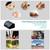 LINGTENG Rechargeable Cordless Foot Massager with Heat, Shiatsu Foot Massager with Cord Remote Control and Roller Massage, Portable for Home/Office Use, Dad Mom Gifts - It Won't Work While Charging