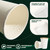 CELLURA 8 oz Coffee Cups 400 Pack, Disposable Hot Paper Cups