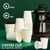 CELLURA 8 oz Coffee Cups 400 Pack, Disposable Hot Paper Cups