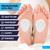 benoo Felt Metatarsal Pads for Women (96 Pads) Ball of Foot Pain Cushions