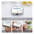 Pocket Pill Box Blue Yellow Dragonfly Portable Pill and Vitamin Storage Box for Purse Pocket Travel Gifts